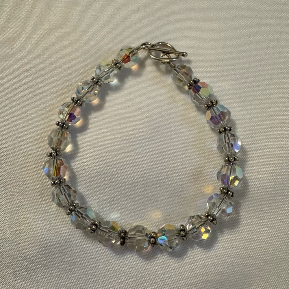 Elegant Silver Crystal Bracelet
*3 for $30
